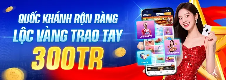 Banner khuyến mãi độc quyền cho người dùng ứng dụng
