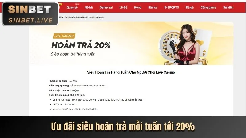 Khuyến mãi chào mừng và hoàn trả cho người chơi Tài Xỉu